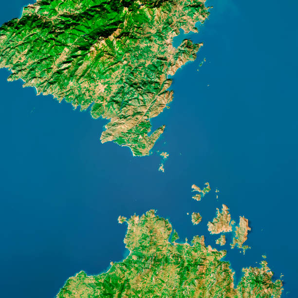 istock Punta La Marmora Sardinia Italy Topographic Map Top View Feb 2019 1160948644