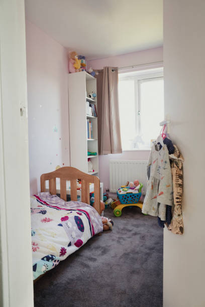 istock Young Girls Bedroom Interior 1160949049