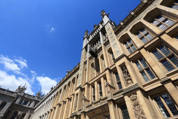 London King's College London UK landmark - Maughan Library of King's College London. Landmarks of the world. university of london photos stock pictures, royalty-free photos & images