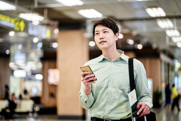 istock Male executive going for work on business trip 1160960647