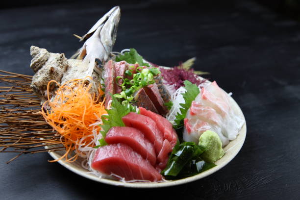 istock three types of fish sashimi plate 1160970798