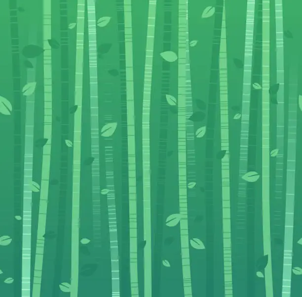 Vector illustration of Bamboo Background