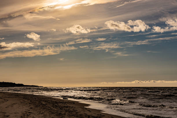 sunset on the Baltic Sea