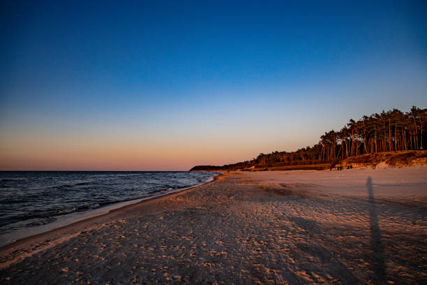 sunset on the Baltic Sea