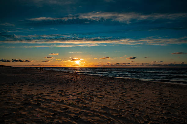 sunset on the Baltic Sea