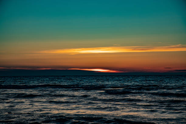 sunset on the Baltic Sea