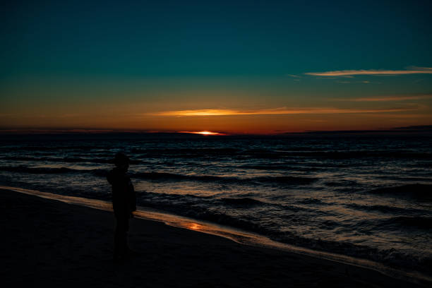 sunset on the Baltic Sea