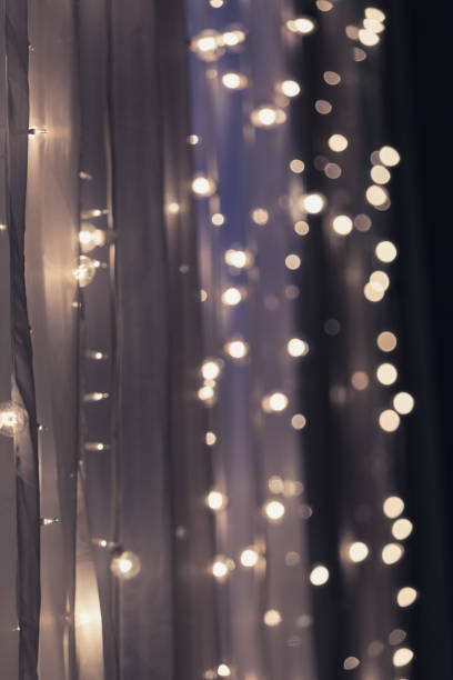 istock Dark Sheer Purple Bokeh Background 1160979942