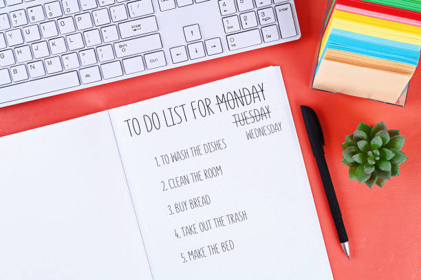 istock Procrastination, laziness. Putting things off until later. To-do list today postponed until tomorrow 1160981314