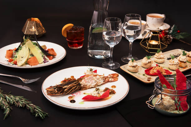 istock Tasty restaurant dishes 1160983441