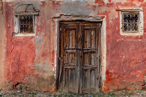 Old Door and windows, Morocco, North Africa ,Nikon D3x