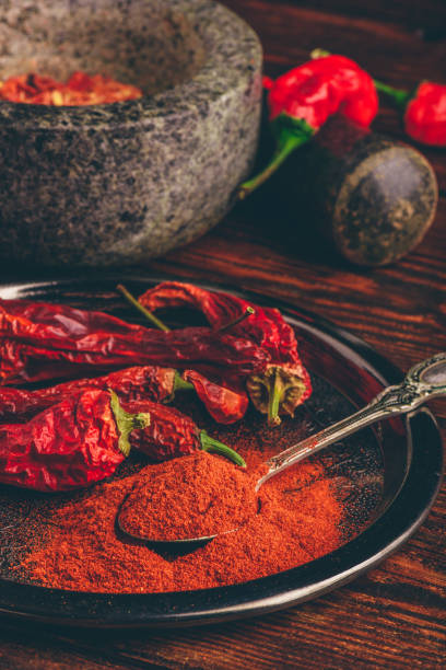 istock Spoonful of ground chili pepper 1160991786