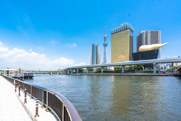 istock Tokyo Skytree Buildings in Sumida Cityscape View 1160995020