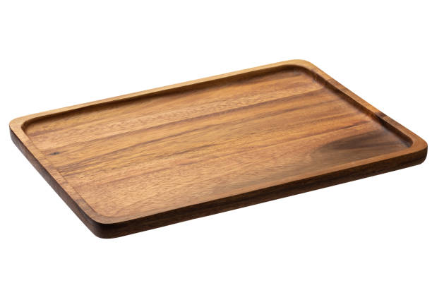 istock chop board wood on white background without depth of field 1160998649