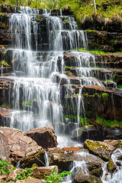 istock Mountain landscape woods,hills and waterfall , Serbia 1161004143
