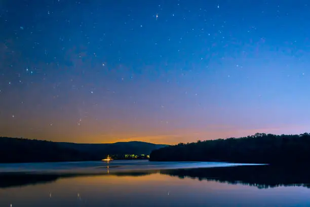 Lake Scranton, a night time photoshoot on the lake