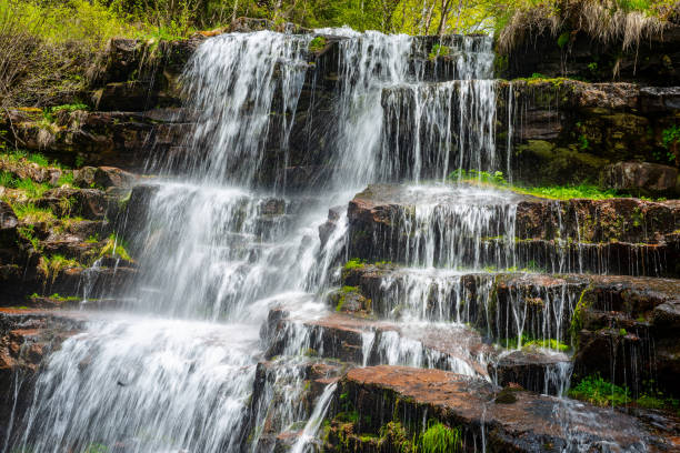 istock Mountain landscape woods,hills and waterfall , Serbia 1161005333