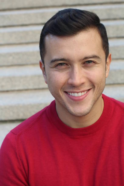 istock Cute young man with a stunning smile 1161015767