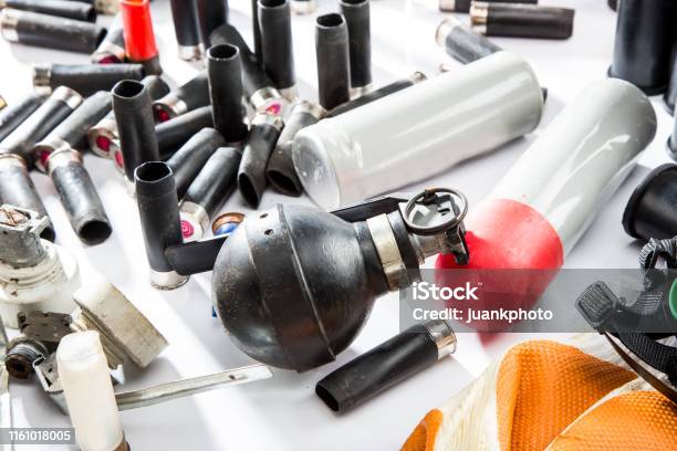 Empty Tear Gas Stock Photo - Download Image Now - Aggression, Arab Spring, Bahrain