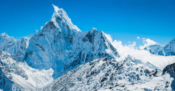 istock Ama Dablam 6812m iconic Himalayan mountain peak panorama Khumbu Nepal 1161036996