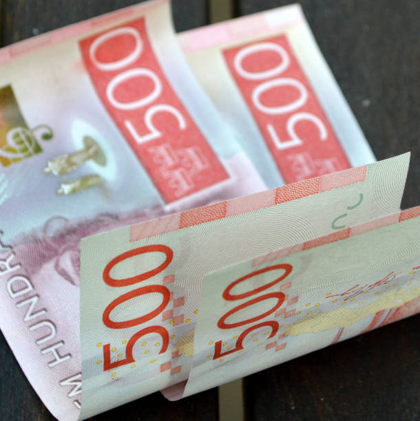 istock Swedish paper currency close up 1161037964