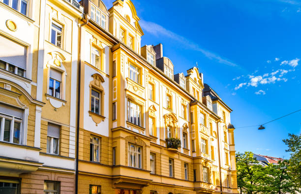istock View on old residential buildings in Munich, Germany 1161040211