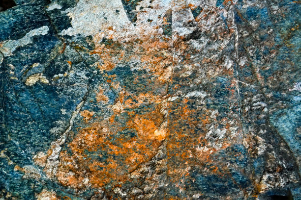 istock Natural Surface texture of serpentinite mined in the Ural mountains. 1161040727