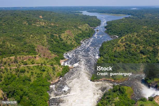 Famous Murchison Falls At Nile River Uganda Stock Photo - Download Image Now - Nile River, Uganda, Rift Valley
