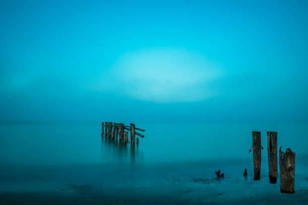 istock Fog at the Ontario lake 1161041897