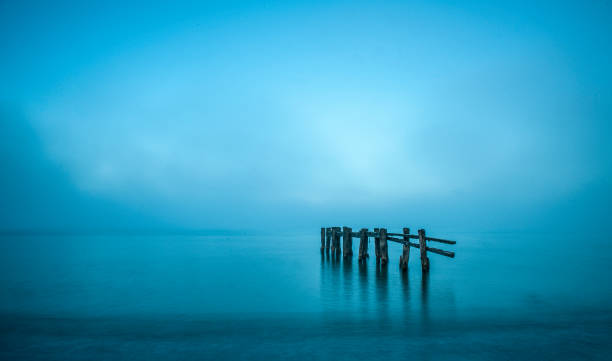 Fog at the Ontario lake