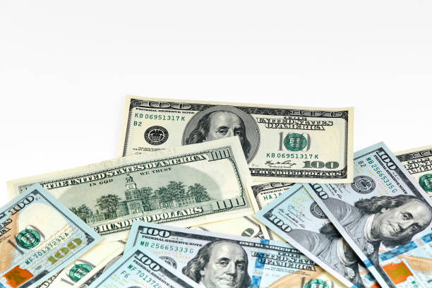 istock One Hundred Dollar Banknotes. Dollars Closeup Concept. 1161043296