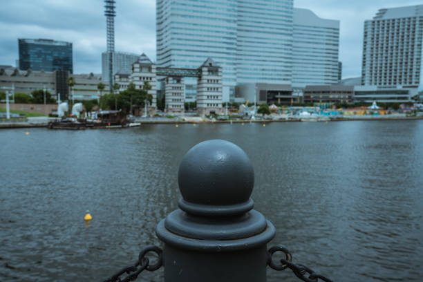 湾の眺め - famous place london england built structure business ストックフォトと画像