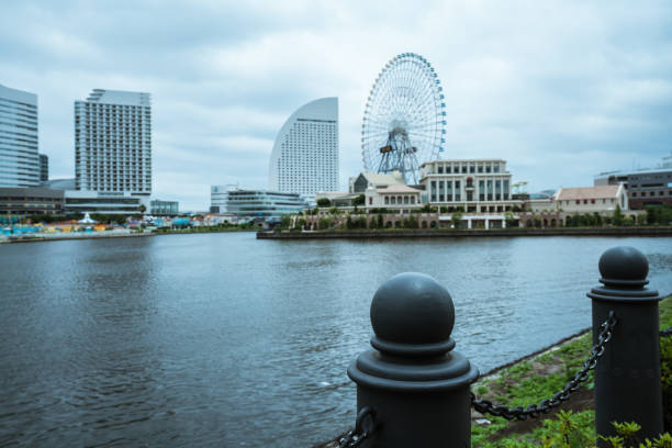 湾の眺め - famous place london england built structure business ストックフォトと画像