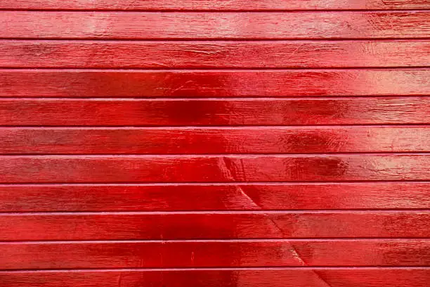 Photo of Red wood texture background