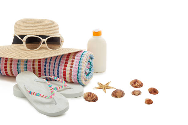 istock Beach accessories, Sea vacation 1161057443