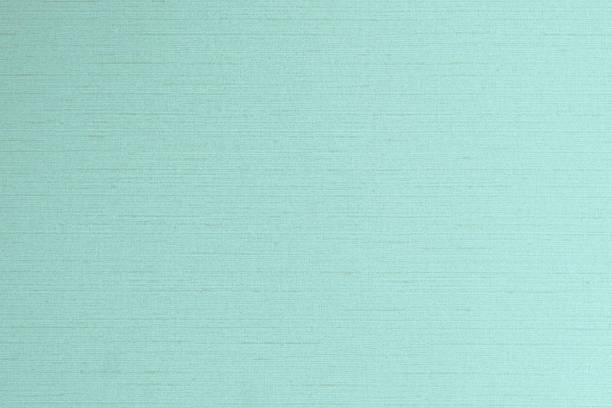 istock Cotton silk blended fabric wallpaper pattern background in light pale pastel green color 1161061675