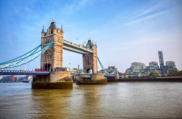 istock Tower Bridge across the River Thames in London, UK 1161063050