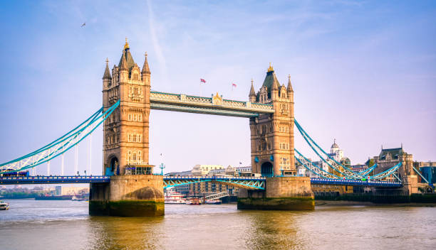 istock Tower Bridge across the River Thames in London, UK 1161063052