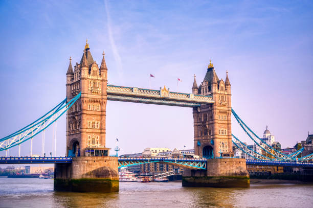 istock Tower Bridge across the River Thames in London, UK 1161063140