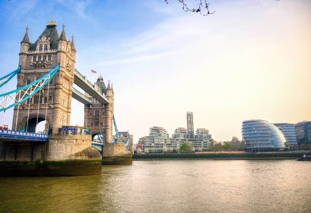 istock Tower Bridge across the River Thames in London, UK 1161063155