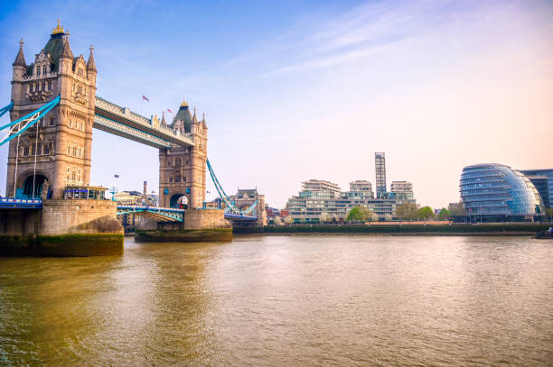 istock Tower Bridge across the River Thames in London, UK 1161063178