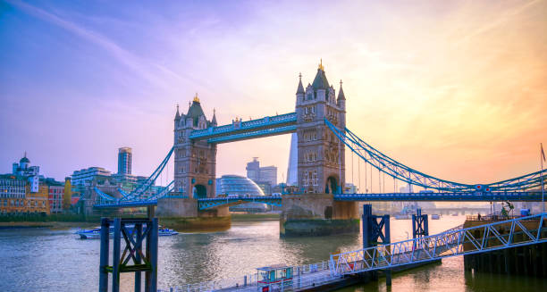 istock Tower Bridge across the River Thames in London, UK 1161063971