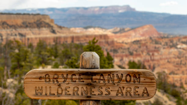 istock Bryce Canyon Wilderness Area National Park Sign 1161071887