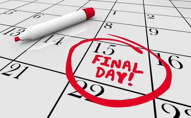 istock Final Day Last Chance Ending Now Calendar Date 3d Illustration 1161073823