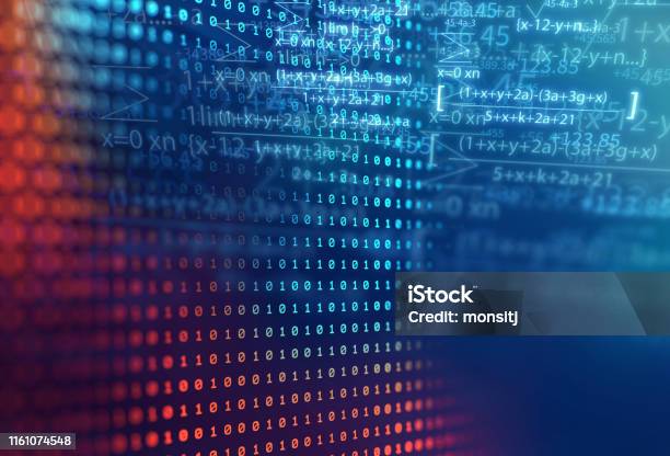 Code Numbers Background Digital Code Number Abstract Technology Background Stock Photo ...