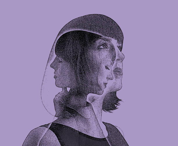istock Multiple exposure of woman recovering from mental illness 1161074615