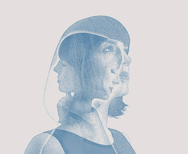 istock Multiple exposure of woman recovering from mental illness 1161074623