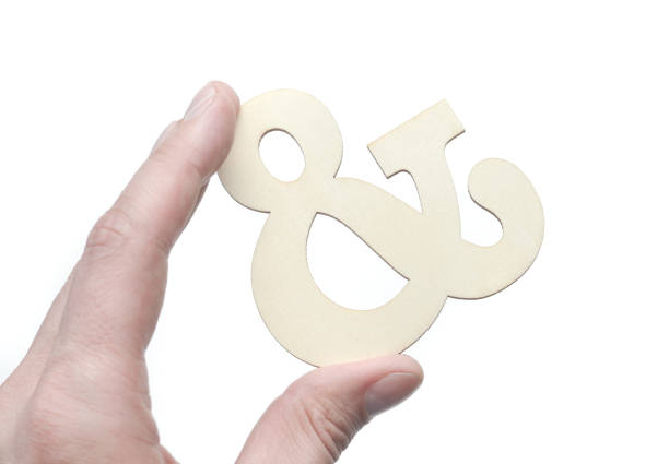 istock Ampersand in Hand 1161078645