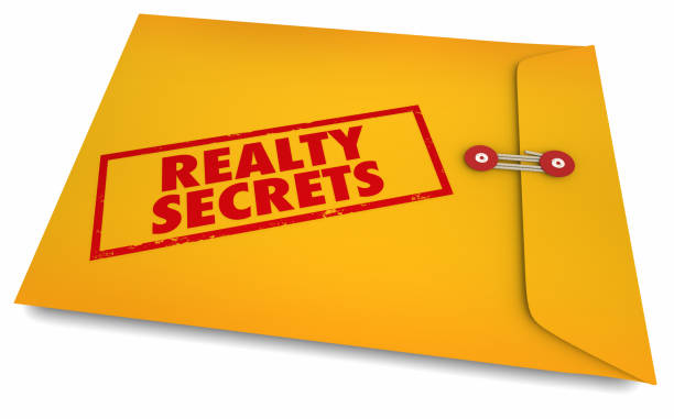 istock Realty Secrets Real Estate Agent Selling Home House Envelope 3d Illustration 1161079358