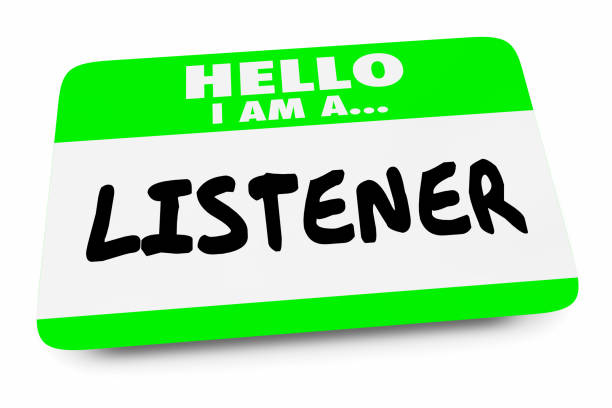 istock Listener Confidant Friend Help Support Name Tag 3d Illustration 1161081548